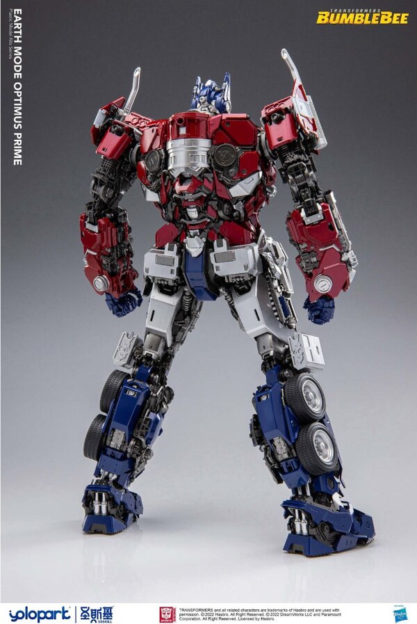 Image Of Earth Mode Optimus Prime Bumblebee Movie AMK Official From Yolopark  (2 of 15)